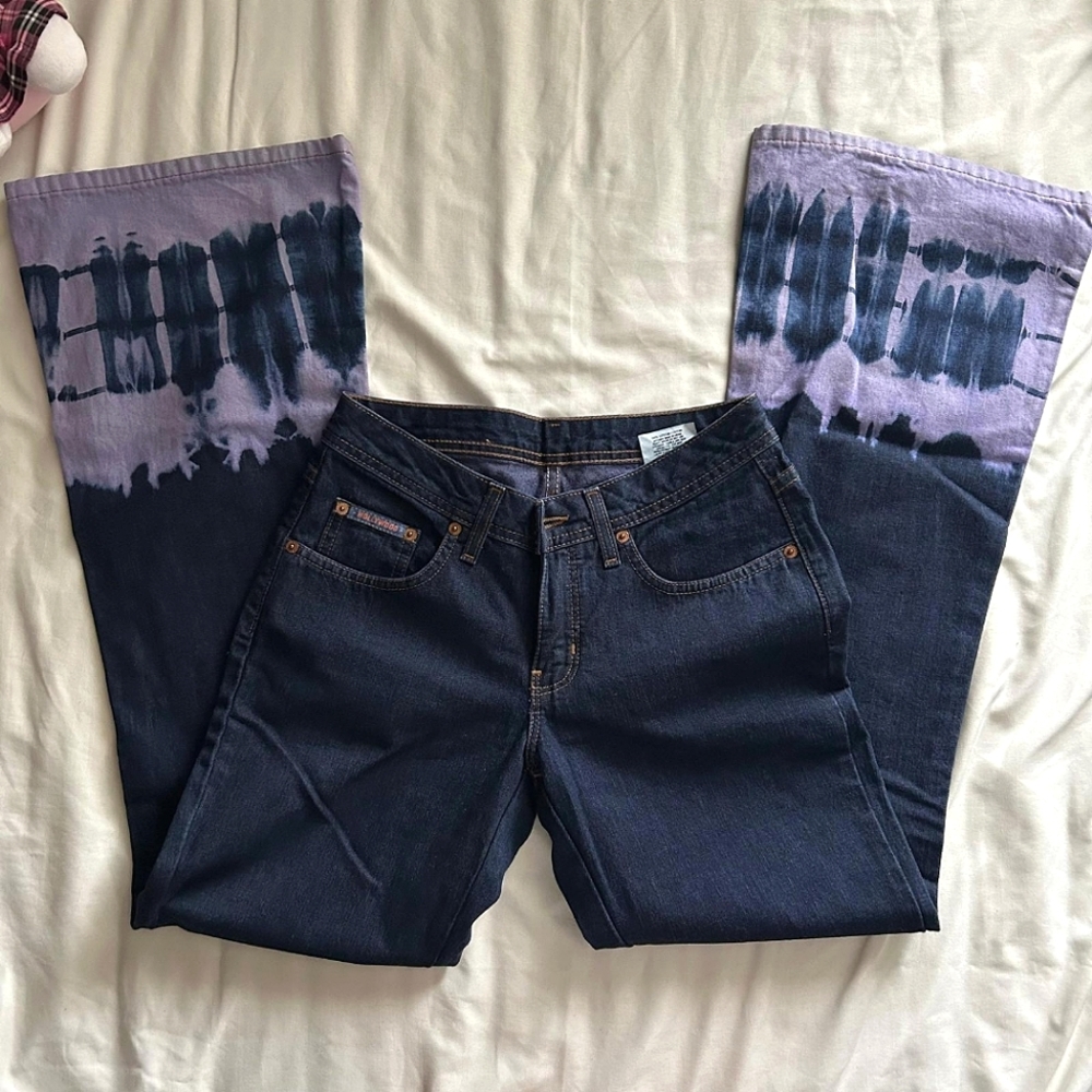🎱 70S BOHO COWGIRL VINTAGE FLARE JEANS
